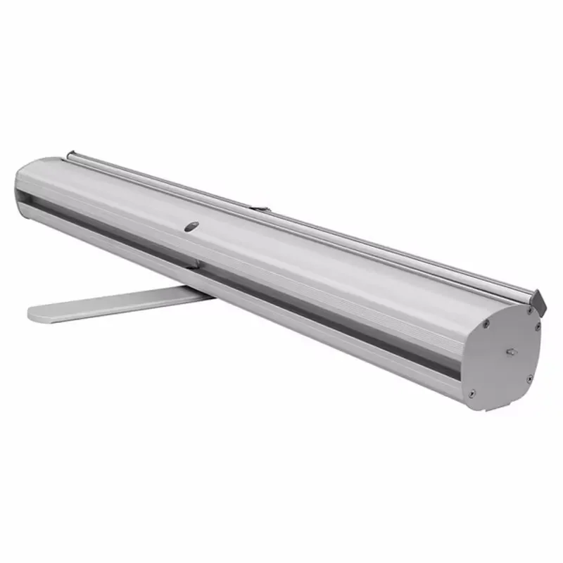 Recycled Roll Up Banner Stand Portable Display for Indoor Outdoor Events Eco Friendly Retractable Signage Booth Marketing