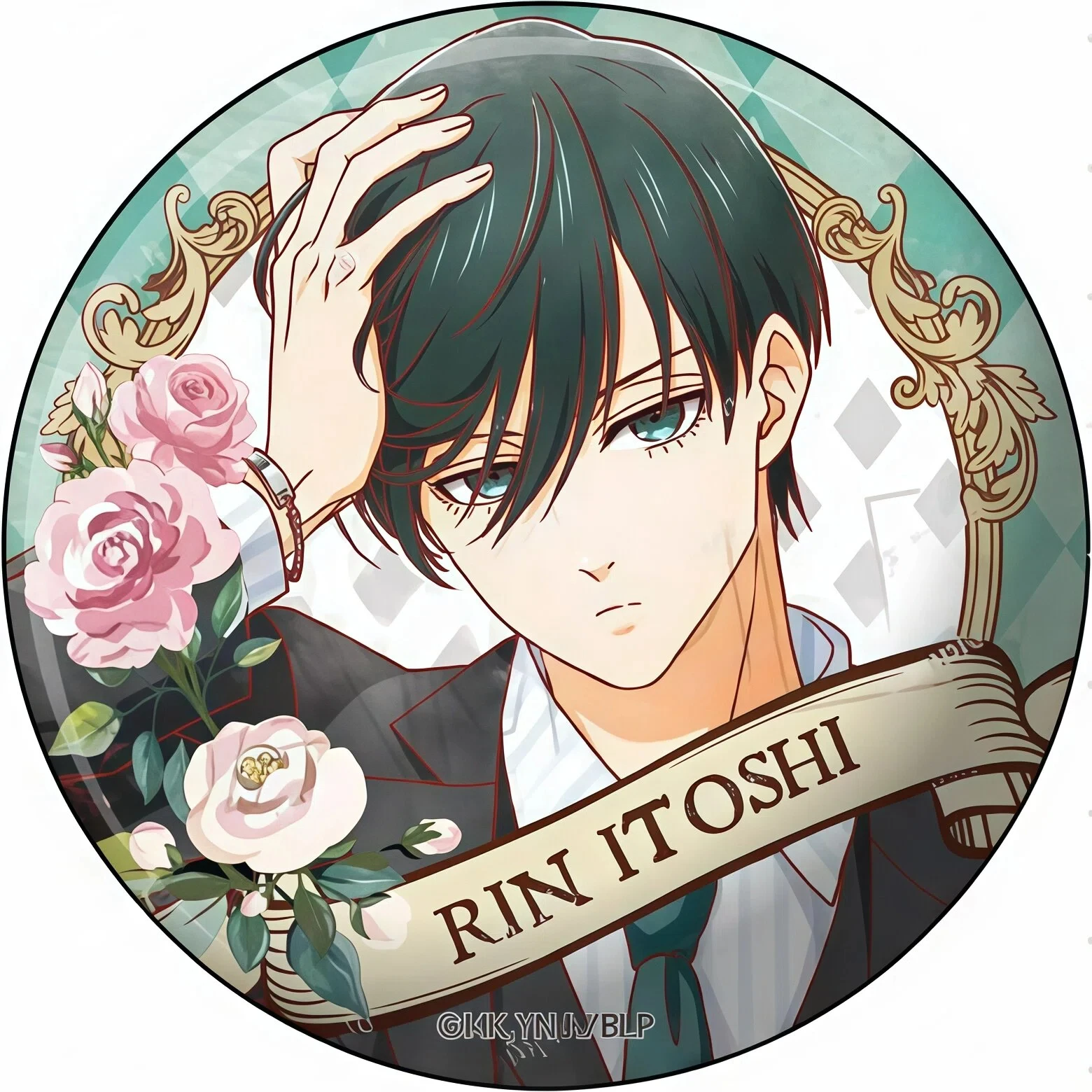 Chigiri Hyoma Itoshi Rin Anime Figures Metal Badges Mikage Reo Backpack Decoration Pins Toy Fans Collection