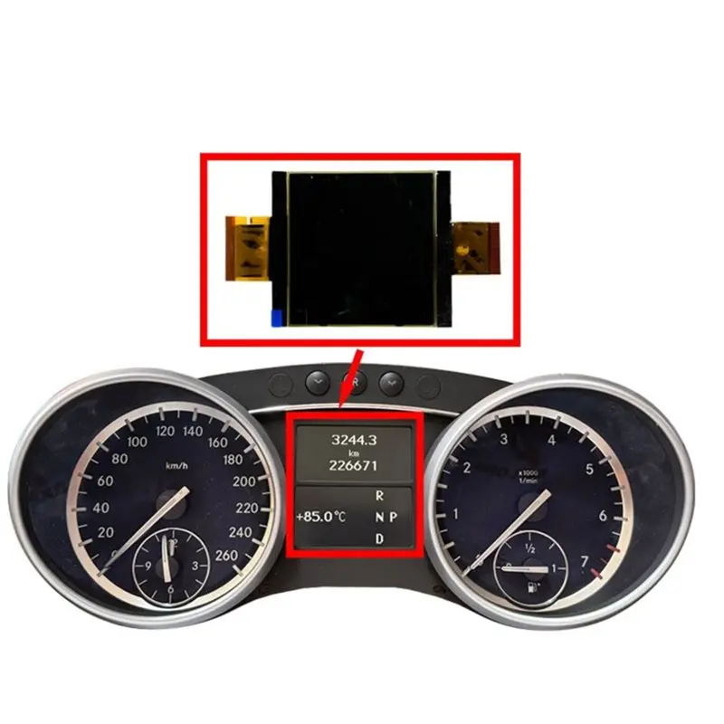 NEW HOT In Stock-New LCD Display Screen For ML350 W164 R Class R350 W251 ML Class- Pixels Repair Replacement Part