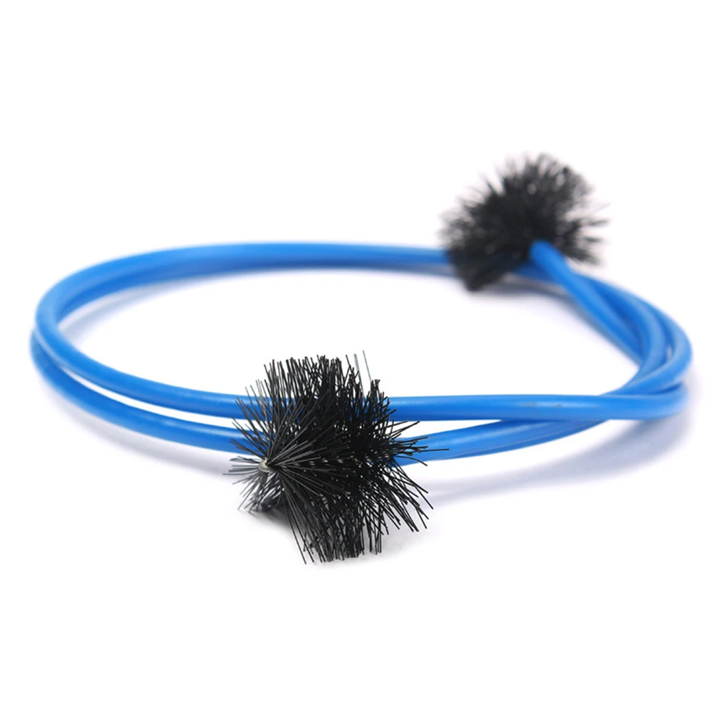 

4pcs Cleaning Kit Blue Flexible Snake Brush Casing Brush For Trumpet Cornet Pocket Trumpet Maintenance Tool Instrument Accessory