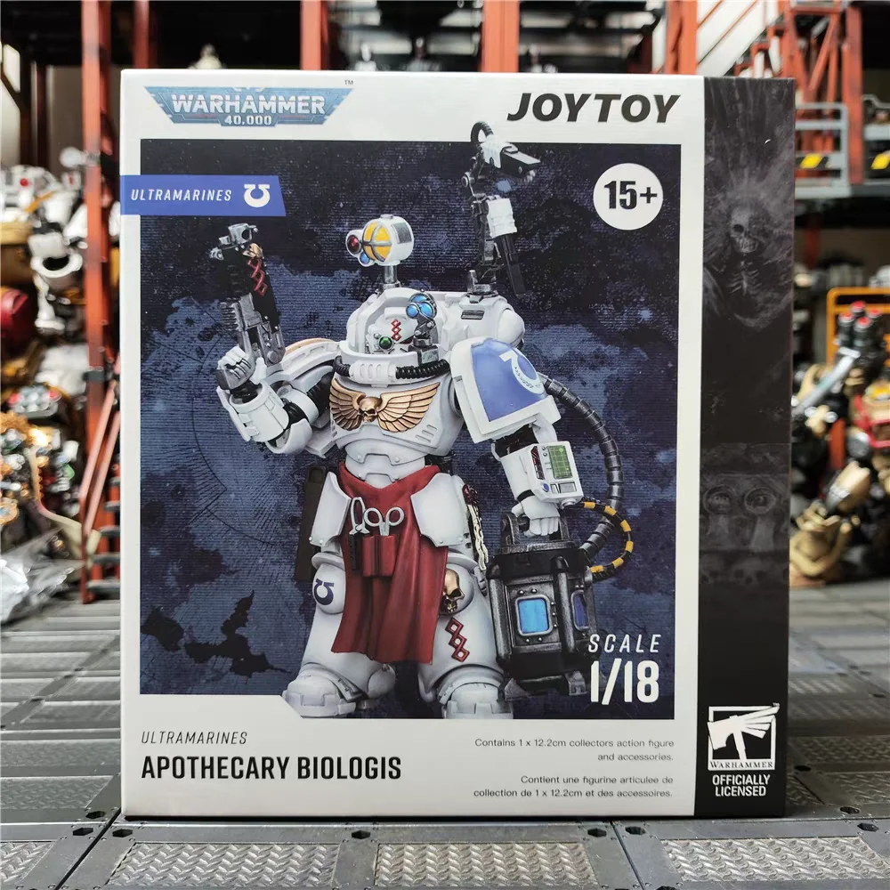 

【Pre Sale】JOYTOY Warhammer 40K Ultramarines Apothecary Biologis 1/18 Action Figure Toys