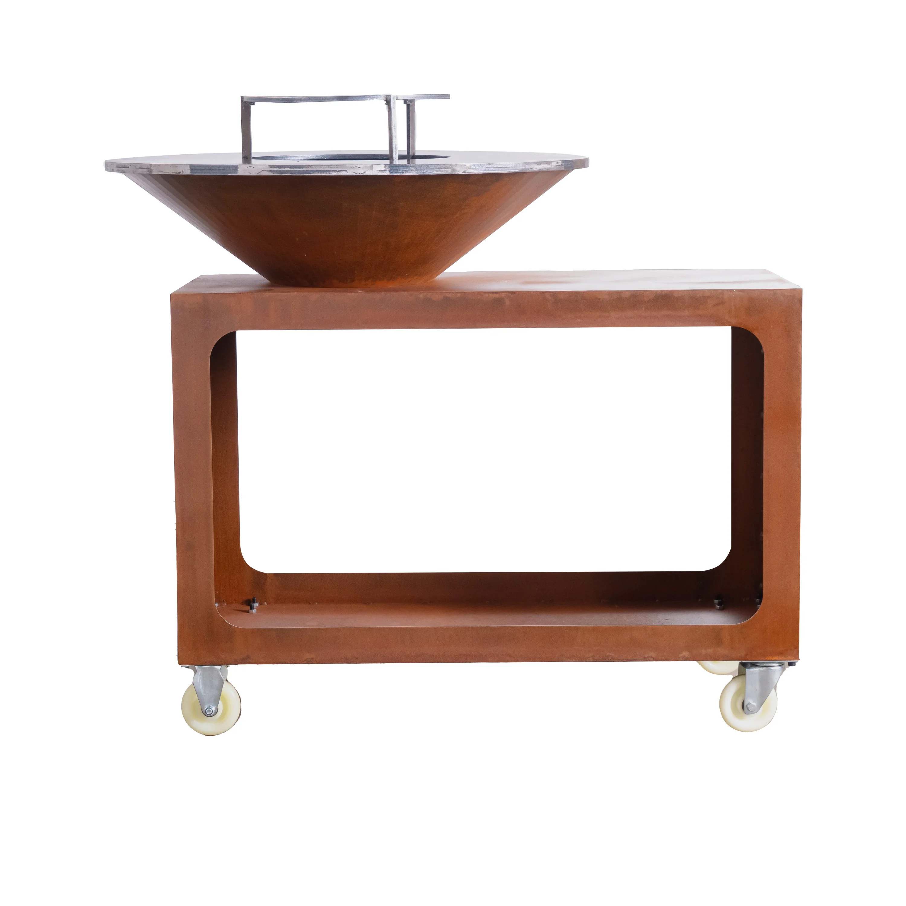 

Outdoor Garden Rust Corten Bbq Buy Barbecue Grill Barbecue Grill Big