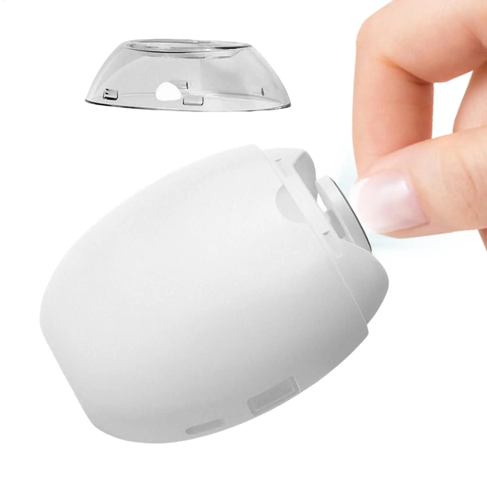 

Электрическая машинка для стрижки ногтей, автоматический бесшумный умный триммер для ногтей с LED-подсветкой и 3 скоростями, для обработки ногтей на ногах.