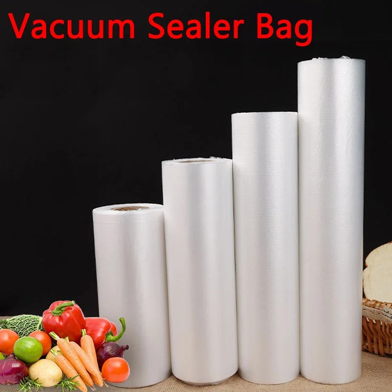 

Food Vacuum Sealer Bag Kitchen Storage Pocket Transparent Plastic Packaging Bag Fresh-keeping Compression Steaming Cooking Sack