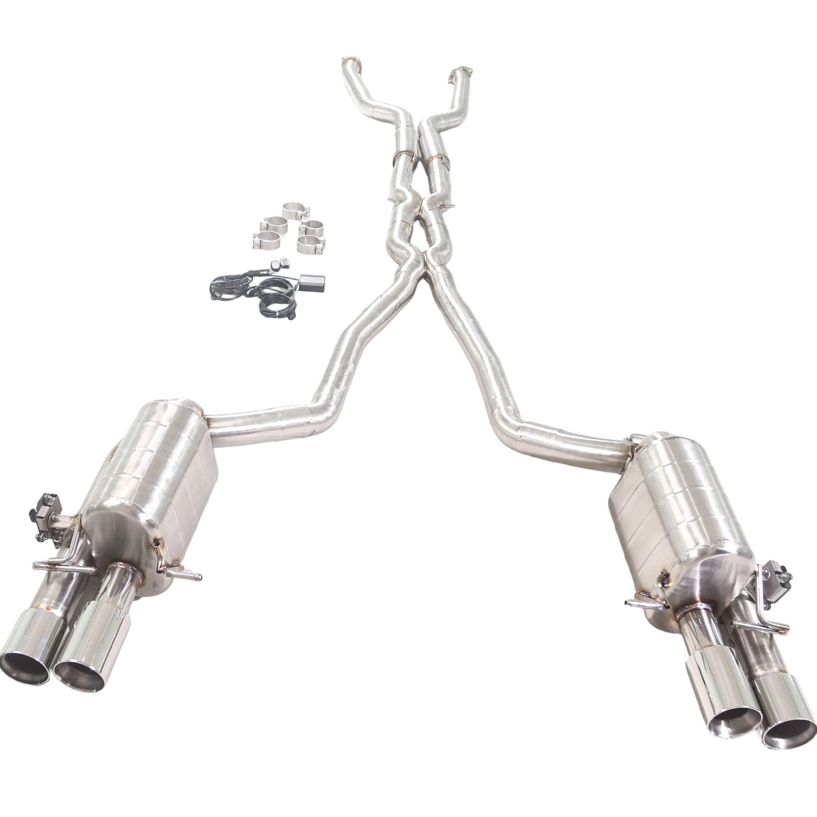 

Выхлопная система GFC Catback с электрическим клапаном для BMW M5 E60 5.0L (2003-2010), изготовленная из трубы SUS304