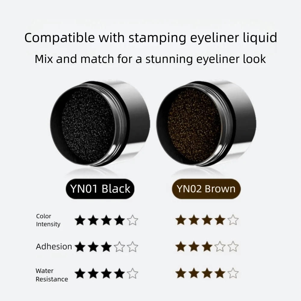 3 في 1 قلم ختم الرموش السفلية مقاوم للماء ومضاد للعرق مجموعة كحل سائل ذو مظهر طبيعي مكياج سريع