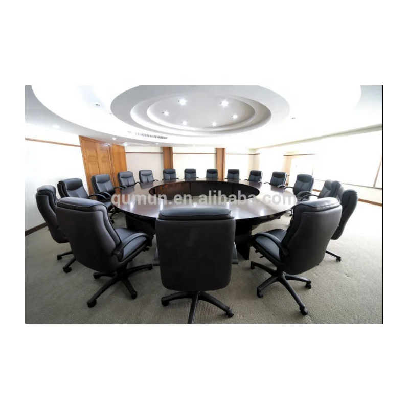 Chinese Manufacturer Office Furniture Round Conference Table Meeting Table