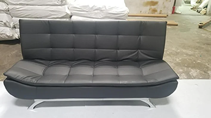 Modern Office Living Room Small Household PU Leather Simple Sofa Bed Science and Technology Cloth Sofa Foldable  Sofa Bed