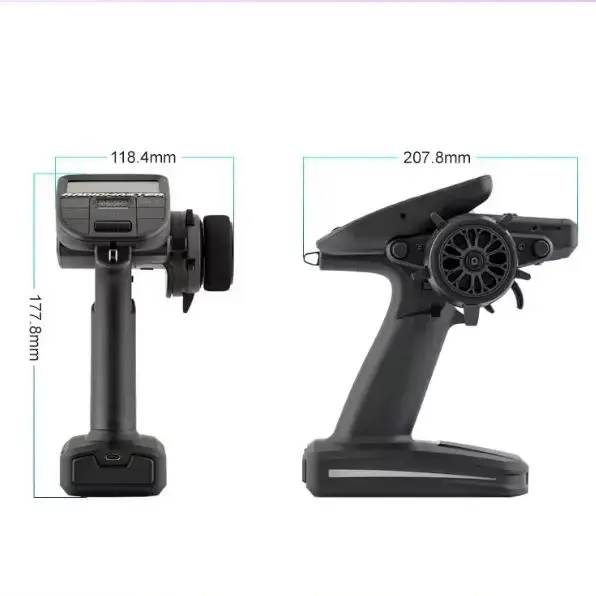 RadioMaster MT12 Gun‑Grip RC Transmitter, EdgeTX Open Source 2.4G ELRS Radio Controller for RC Car and RC Boat Models