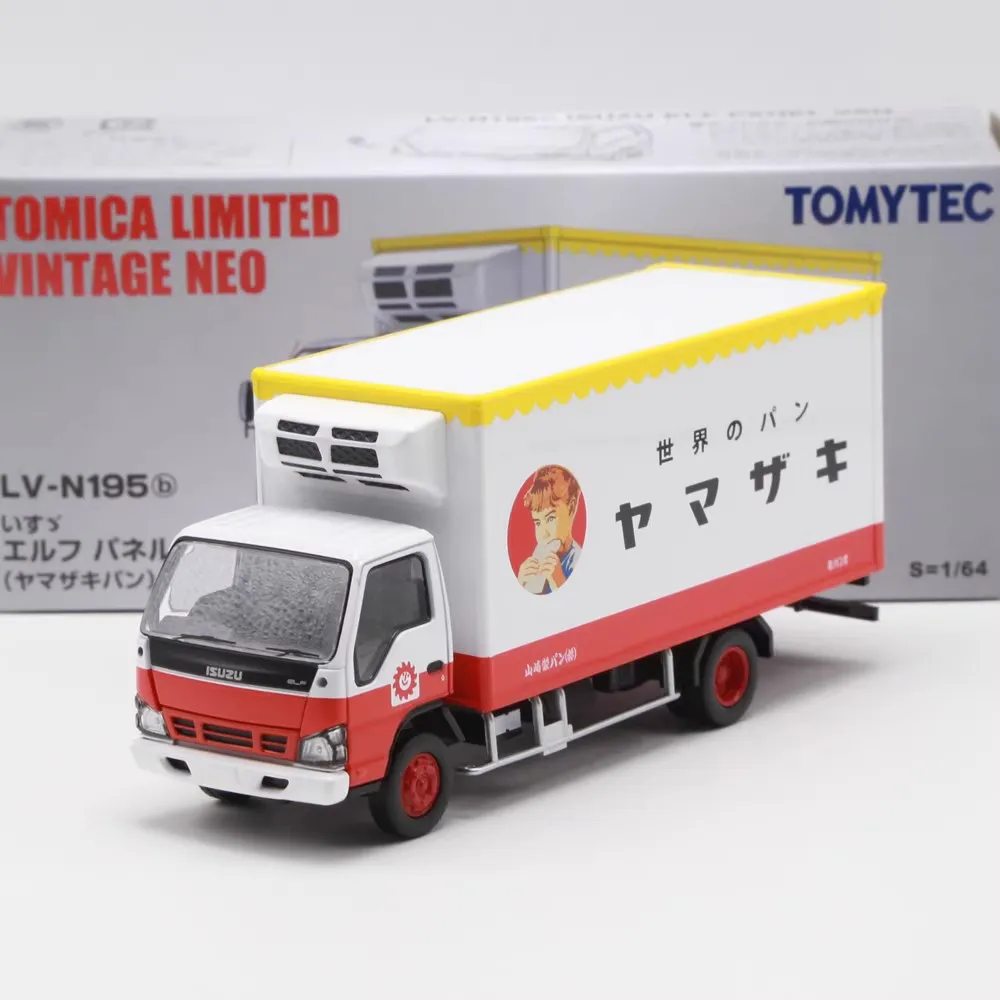 Coleção de carro modelo Tomica Vintage DieCast, Neo Lv-N195B Cadeira, Elf Panel Van, Yamazaki Pão, Edição limitada, Hobby Toys