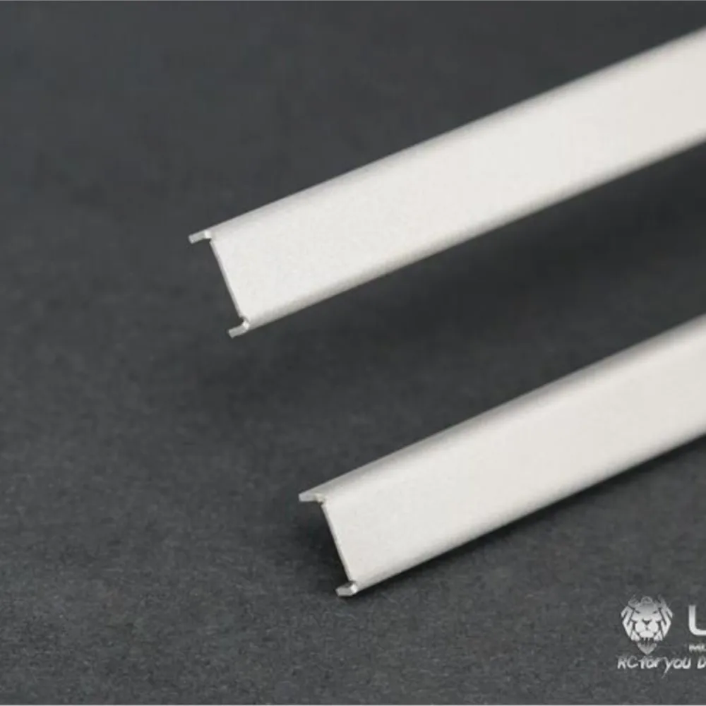 LESU جزء 155 مللي متر المعدن الجانب الأيسر الوفير RC 1/14 مقياس شاحنة قلابة جرار نموذج اللعب في الهواء الطلق TH02251 #3