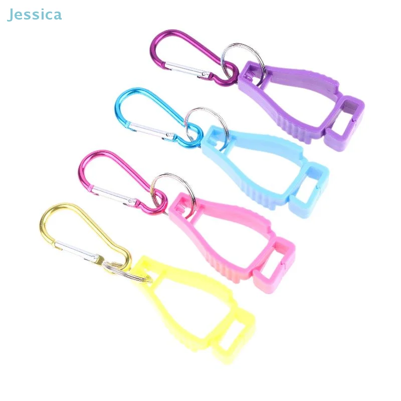 ♥Glove Clip Metal Buckle Outdoor Work Gloves Clip Storage Anti-Loss Buckle Rack Outdoor Gear Storage