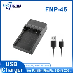 BC-45A BC-45W BC-45B BC-45 USB Charger for FNP-45 FNP-45A Battery for Fujifilm FinePix Z10 fd Z20 Z100 Z200 Z250 Z30 Z30WP Z31