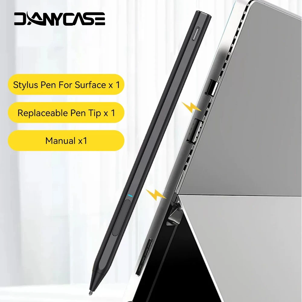 For Microsoft Surface Pen for Surface Pro X 9 8 7 6 5 4 3 Book 2 3 Laptop 2 3 Go 2 for MPP2.0 Protocol Palm Rejection Stylus Pen