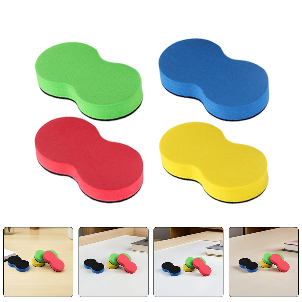 

80Pcs Mini Peanut Whiteboard Erasers Eva Chalkboard Eraser for Classroom Office Home Dry Erase Board Cleaner Whiteboard Eraser