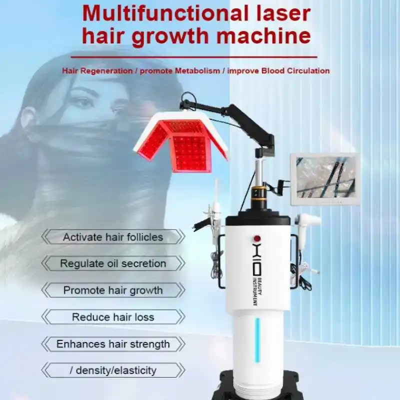 Latest SPA Scalp Analyzer Hair Growth Machine - Salon-Grade Professional with Deep Cleansing & Pigment Lightening