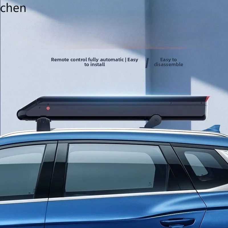 

roof automatic car parasol mobile canopy folding carport sun protection and heat insulation