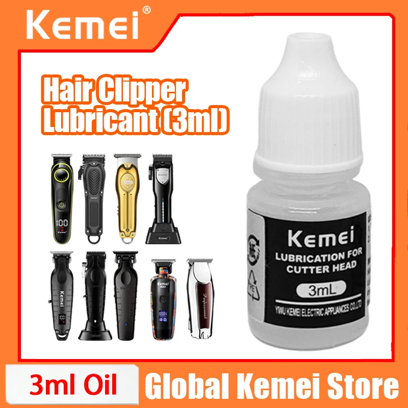 

Kemei Shaver Maintenance Oil Lubricant Sewing Prevent Hair Hair Oil Trimmer Rusting for km-2299 KM-809A kM-5090 KM-1071