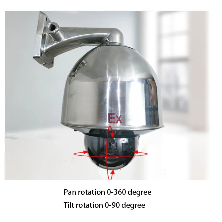 

H.265 2MP 30X Zoom Explosion-proof PTZ Network Camera 304 Stainless Steel 1080P 30X Zoom 2.0MP AHD /Analog Dome Camera