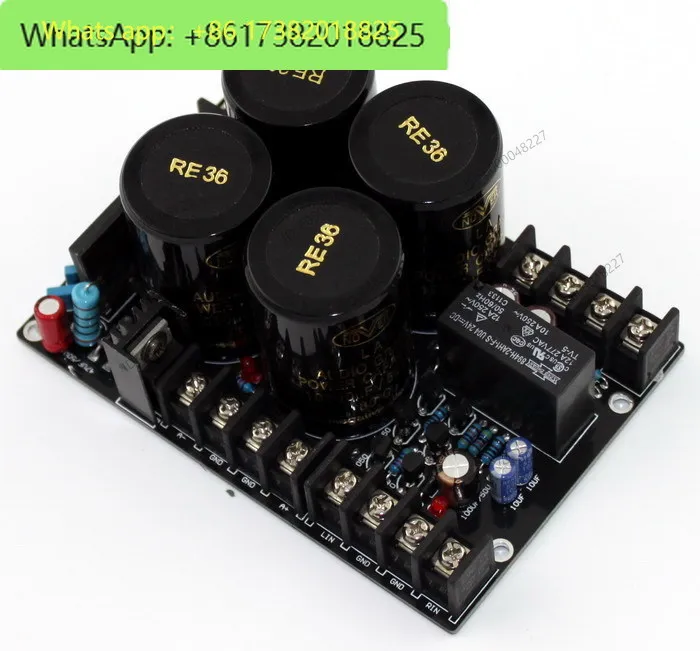 YJ0002-NOVER capacitor, rectifier + speaker protection integrated board