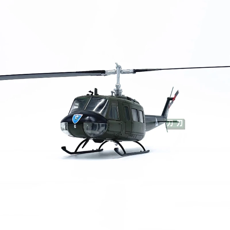 Diecast 1:48 Scale American UH-1 helicopter Alloy Finished Aircraft Simulation Model Toy Souvenir Gifts For Adult Boy