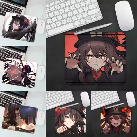 Genshin Impact Gaming Mouse Hu Tao Pad XS Small Mousepad For PC Gamer Desktop Decoration Office Mouse Mat Deskmat Rug