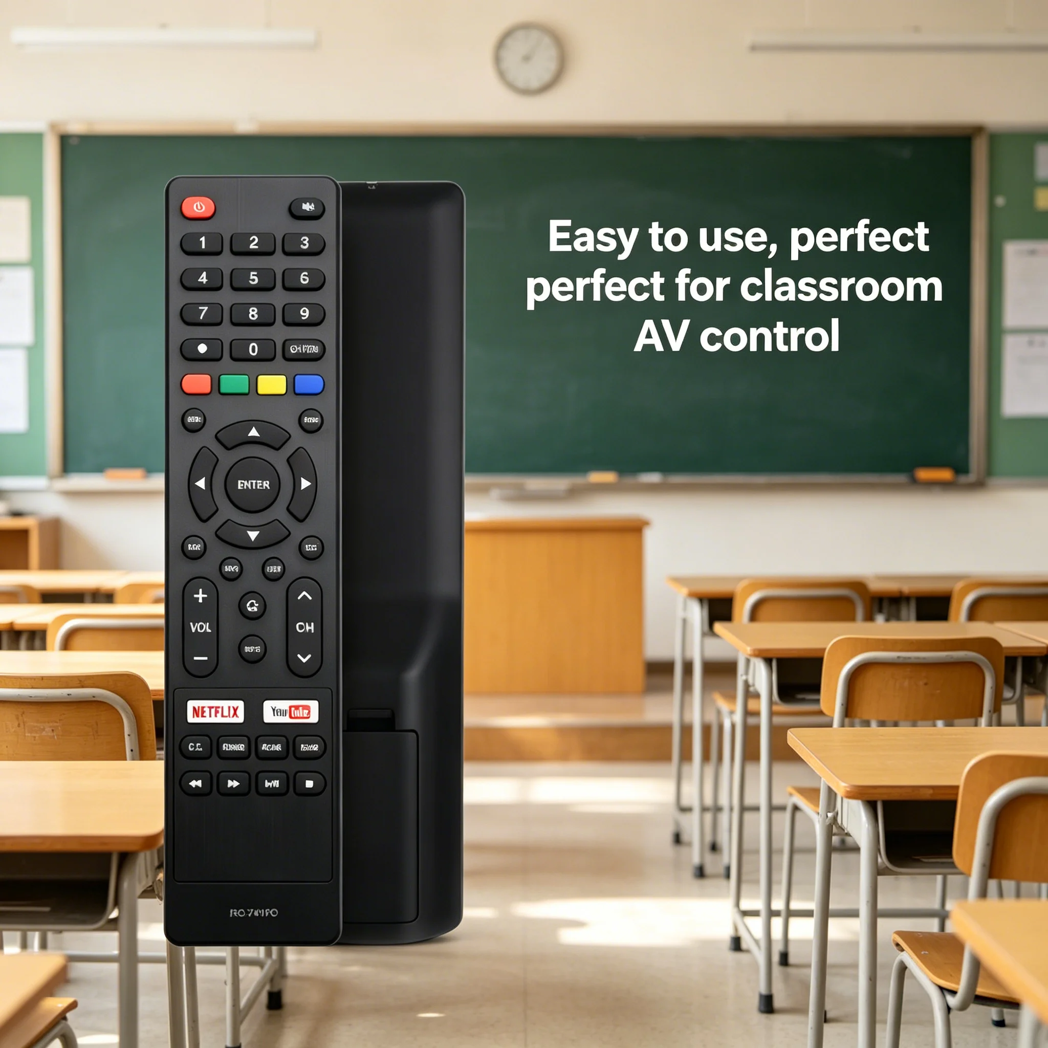 

RC-741PC TV Remote, Compatible DTH24R1 DTH32R2 DTH40R3 LCD Television IR Controller