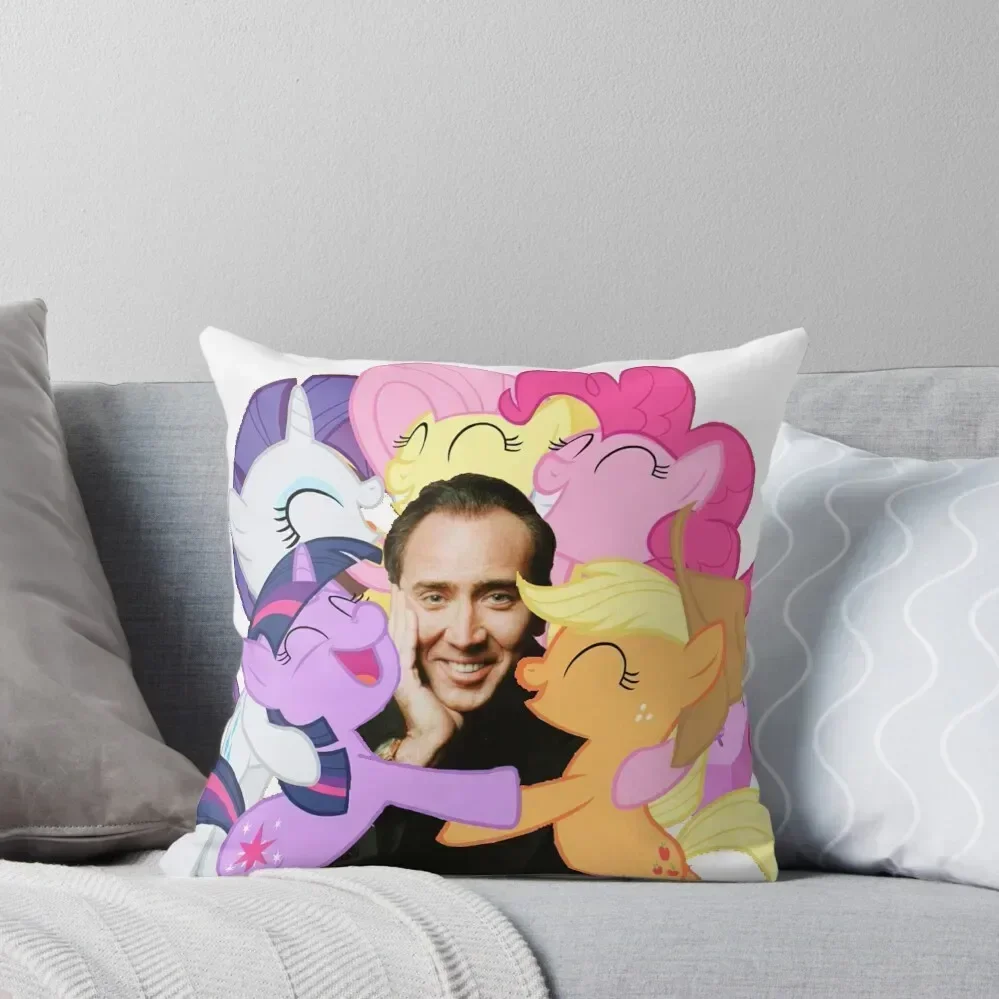 

Nic and His Girls Throw Pillow Christmas Pillow Cusions Cover pillow