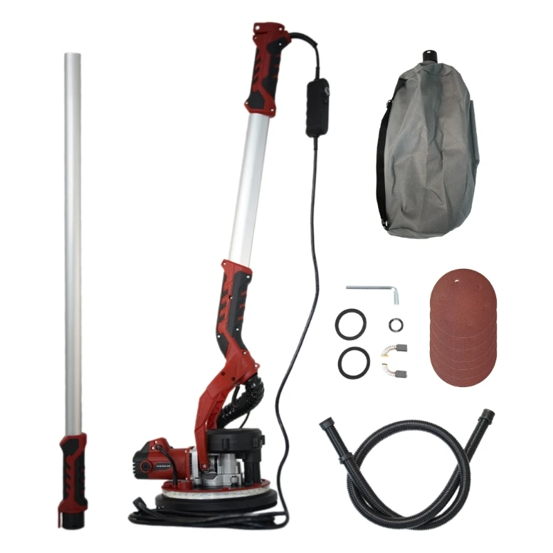 Sander 1390W Electric Sander Variable Speed 900-1200RPM Wall Sander Ceiling Sander LED Light Extendable Handle