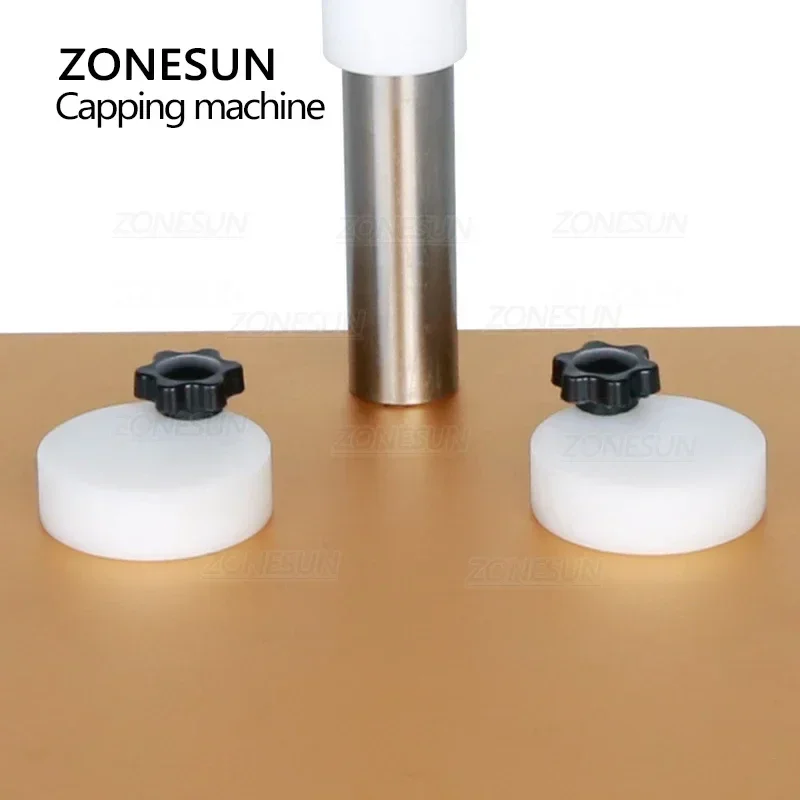 ZONESUN ZS-YG30 Manual Perfume Bottle Crimping Machine Hand Spray Pump Capper Collar Ring Glass Bottle Sealing Machine