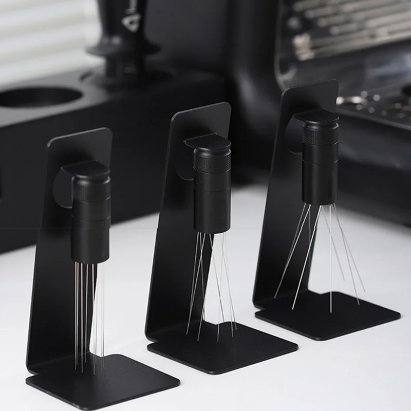 OANKR WDT Tool Espresso Distribution Tool with Magnetic Stand Adjustable Coffee Needle Stirrer Coffee Accessories Barista Tools