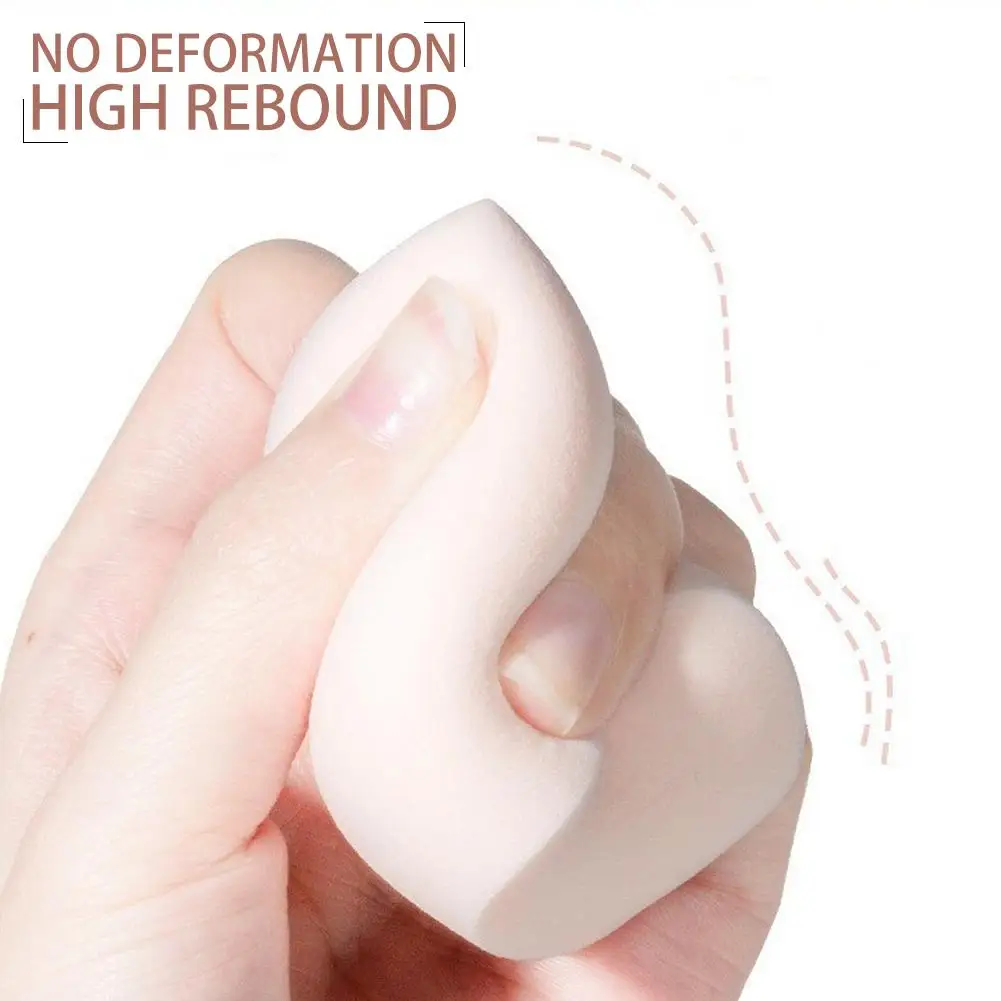 14 ชิ้นแต่งหน้าฟองน้ําเครื่องสําอางค์พัฟ Foundation ฟองน้ําเครื่องปั่นความงามไข่แป้งพัฟ Make Up อุปกรณ์เสริมผู้หญิงแต่งหน้าเครื่องมือ