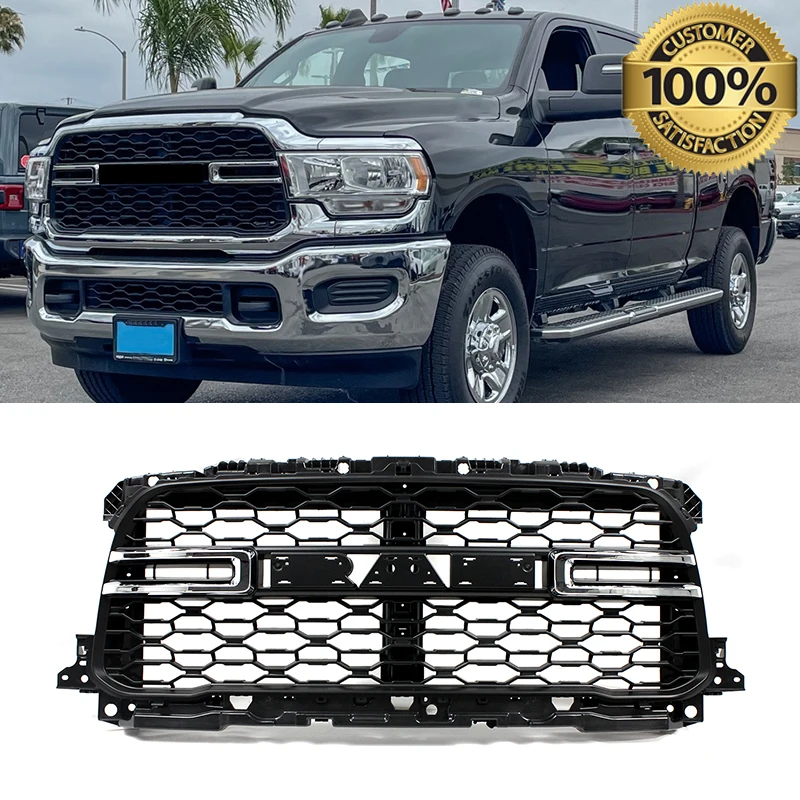 

Front Bumper Upper Grille Compatible with 2019-2024 Dodge Ram 2500 3500 Tradesman Front Radiator Grille 6 Colors Are Available