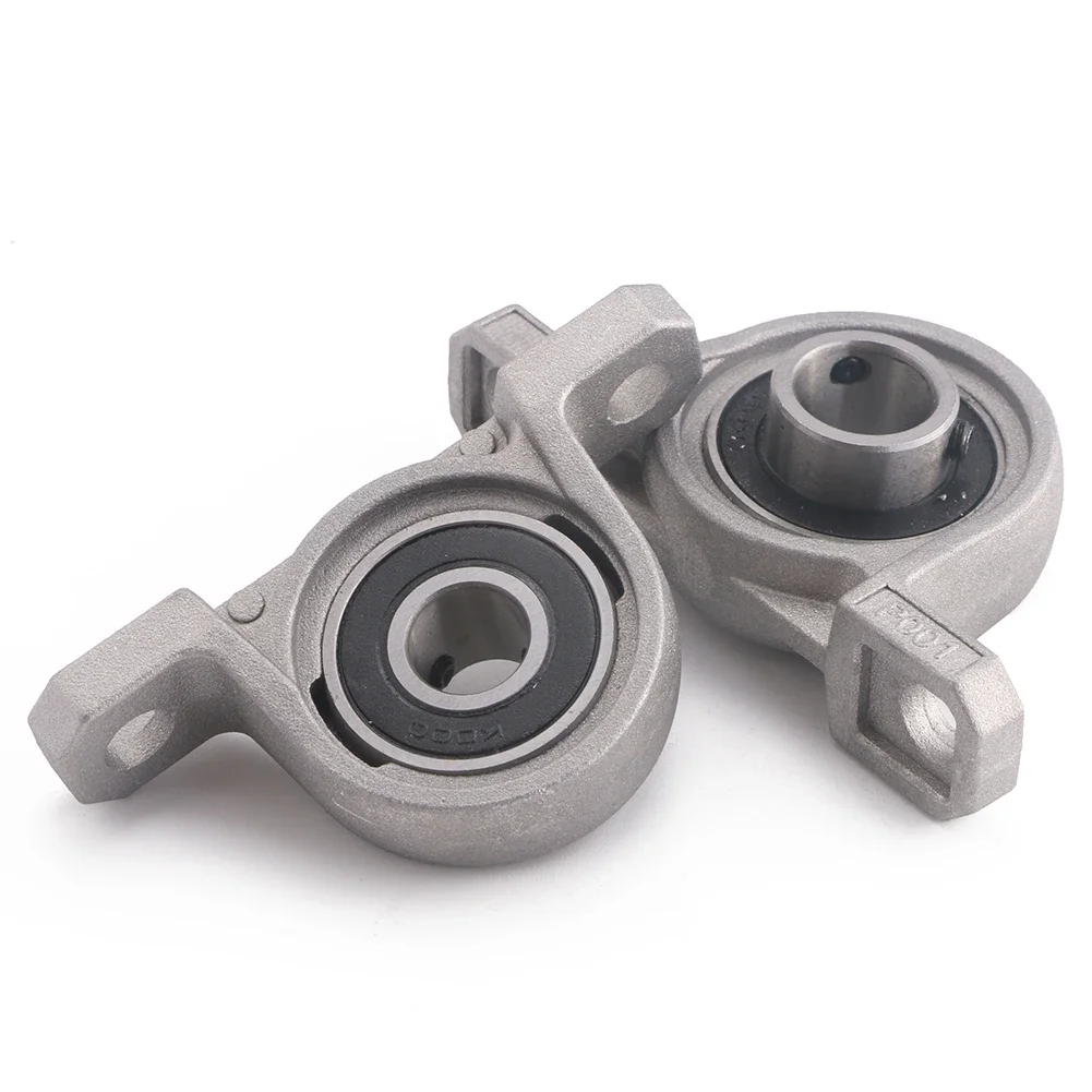 8/10/12/20mm Zinc Alloy Mounted Support Self-aligning Ball Bearing Pillow Block Housing Bore