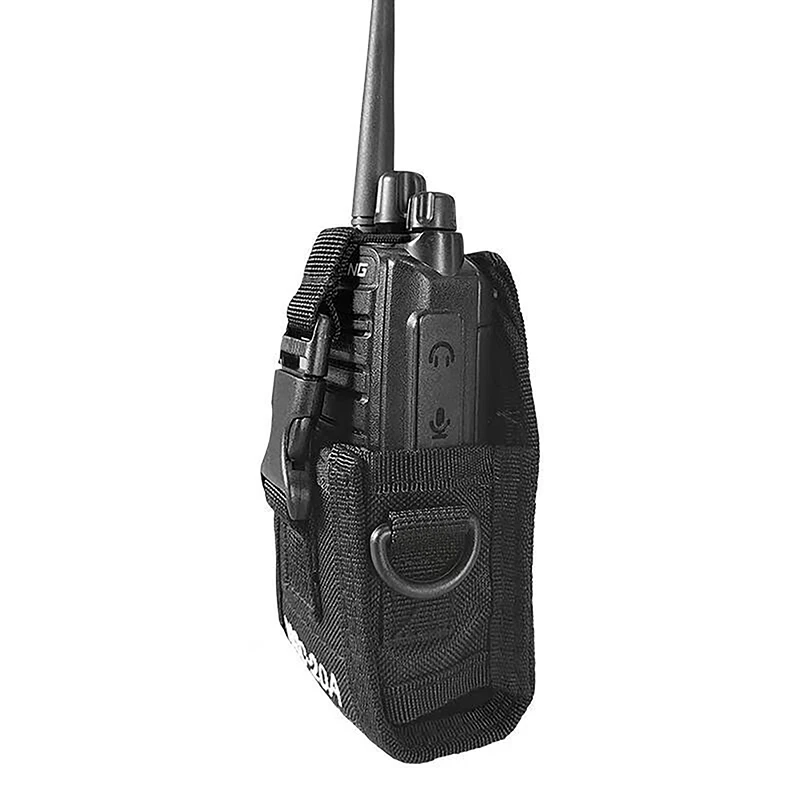 Saco de armazenamento Walkie Talkie Estojo de pano de nylon, Interphone Capa protetora para UV5R, UV82, BF888S Ham Radio Acessórios