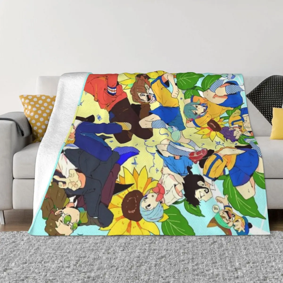 

Inazuma Eleven Game 000981, одеяла для спальни, одеяло для кровати, комфортные теплые мягкие одеяла и пледы, одеяло