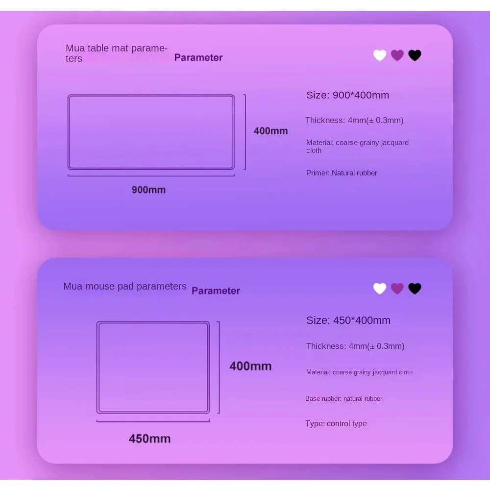 Titan Nation MeMe Series Mouse Pad Rough Surface Grainy Jacquard Fabric Mouse Control Oversized Gaming Table Mat FPS Gaming Gear