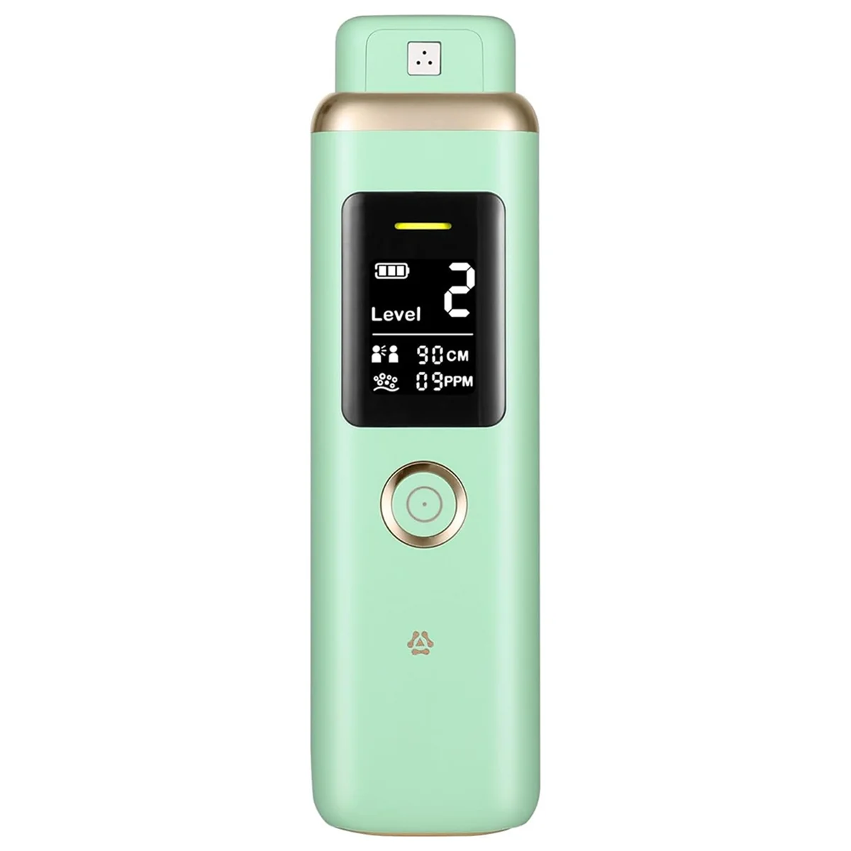 A20M Oral Odor Freshening Rate Detector, Portable Oral Breath Monitor with Real-Time Odor Checking, Professional Green