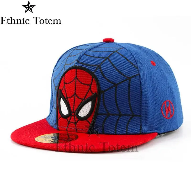 The Amazing Spider-Man American Superhero Film Charakter Sommer Kinder Hut Trend Cartoon Kid Baseball Cap Hip-Hop Casual