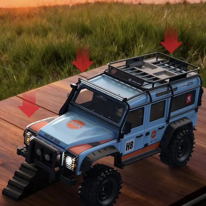 Nuevo Mjx H8h Westward 1/8 Defender Reverse Foc Sensation Bloqueo diferencial sin escobillas coche de escalada de doble velocidad juguete para regalo