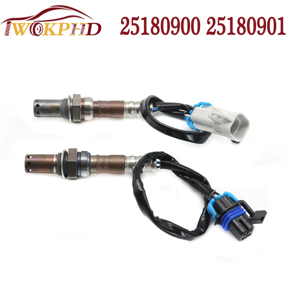 NEW 2pc 25180900 25180901 Upstream Downstream Air Fuel Ratio Lambda O2 Oxygen Sensor for Chevrolet Spark 1.2L 2013 2014 2015