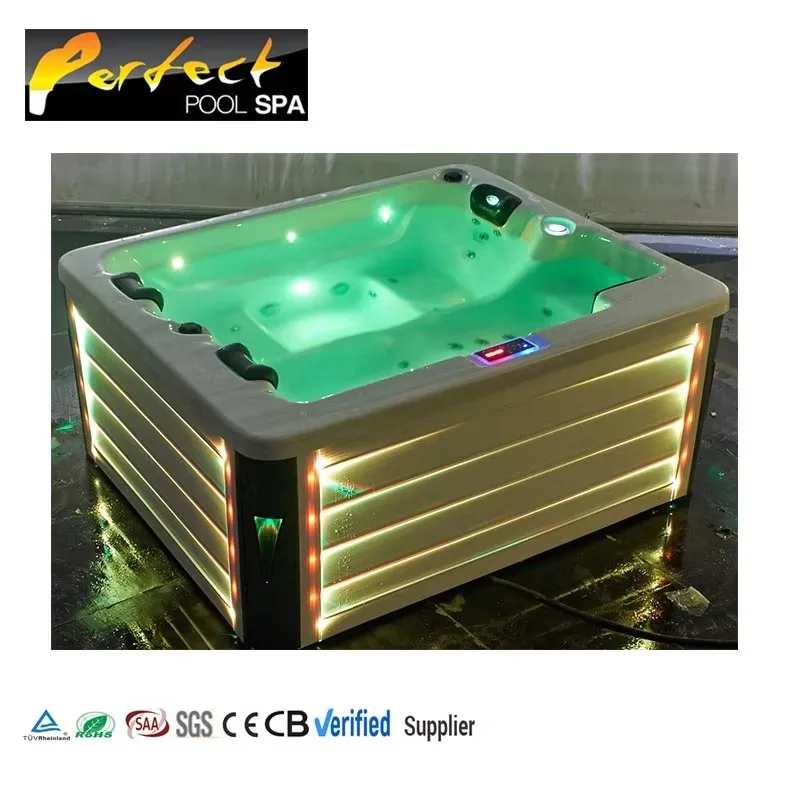 Perfect Spa Vanessa Pool Sexy Massage Hot Tub With Led Light Seats