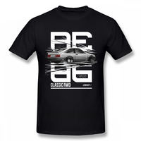 HachiRoku Men T Shirt Harajuku Tee Christmas Gift Tshirt Cotton Fabric Cool AE86 Car T-shirt Anime Initial D Fujiwara Takumi X