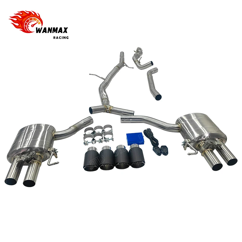 Performance Exhaust System Exhaust Valvetronic Catback for  A5 45 TFSI QUATTRO 2.0 2019 4 WHEEL DRIVE 4 DOOR