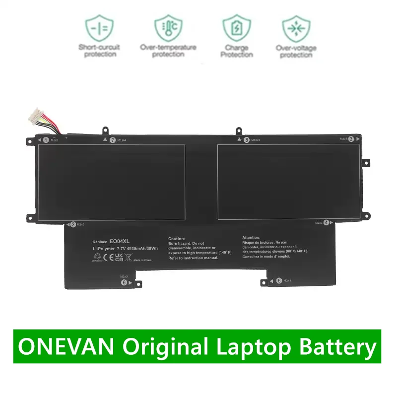 ONEVAN EO04XL Laptop Battery For HP EliteBook Folio G1 EO04XL 827927-1B1 827927-1C1 828226-005 HSTNN-I73C