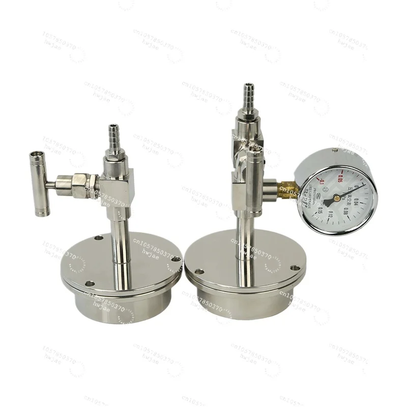 For304 stainless steel flange seat, tube furnace accessories, water cooling, quick installation, vacuum sealing factory direct
