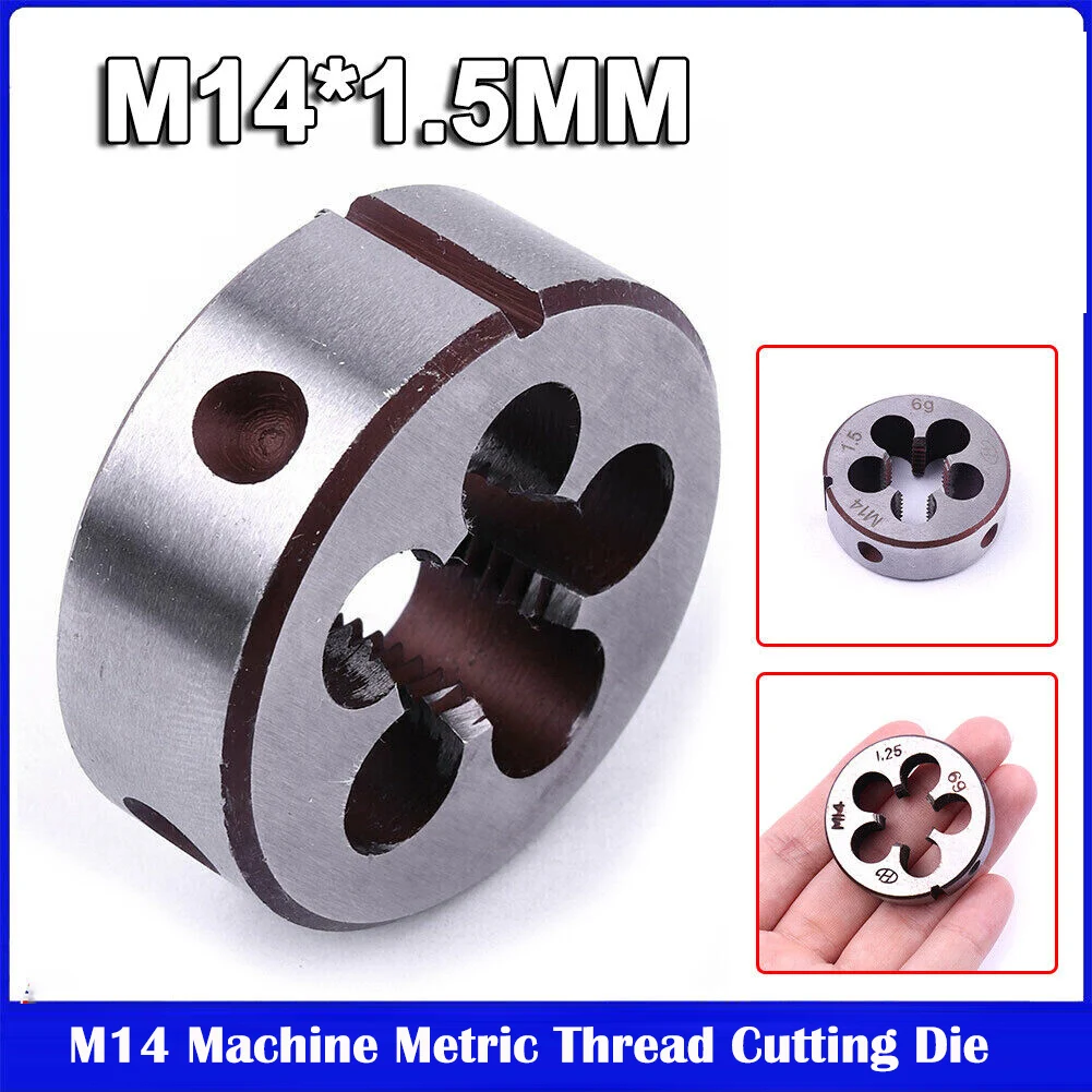 

Metric Thread Die M14*1.5mm High Precision M14 Thread Die Right Hand Round Threading Machine Cutting Die