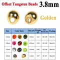 20 piezas de 3.8 mm doradas