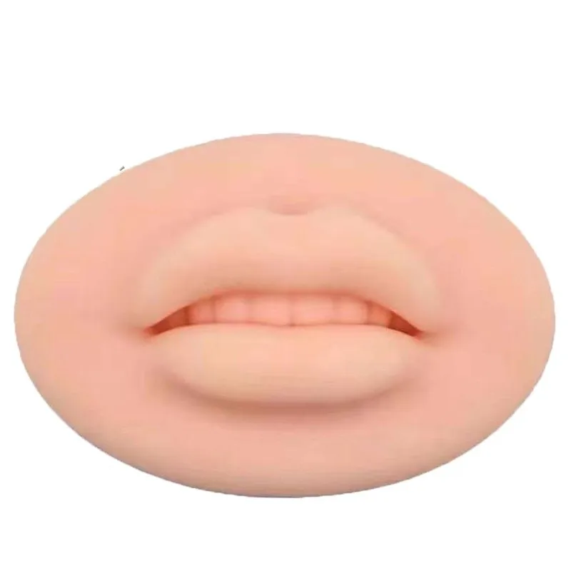 3D silicone embroidery lip pout lip module 5D 3D simulation semi permanent embroidery