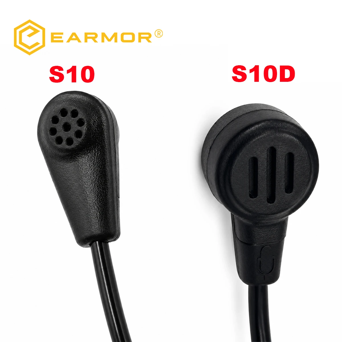 EARMOR M32 M32H Headset Replacement Boom Mic S10 S10D Detachable Communication Microphone Accessory for Shooting Hunting